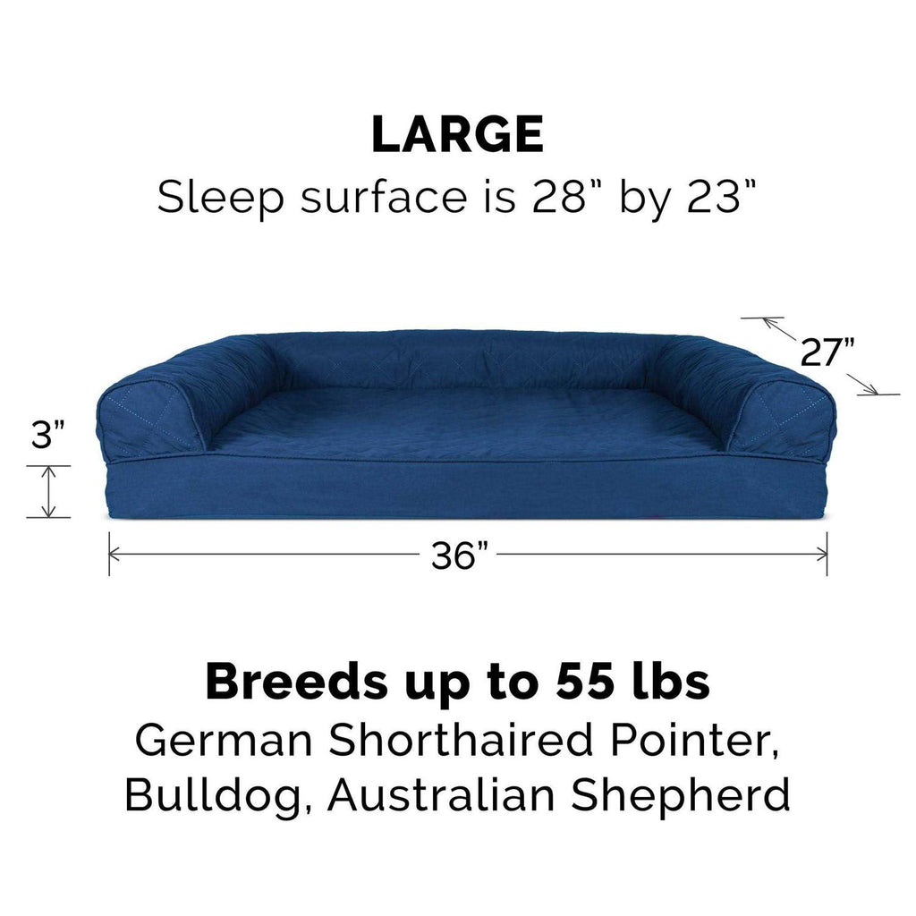 Quilted Sofa Dog Bed T12823