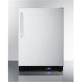 Black Freestanding Upright Counter Depth Freezer D6369