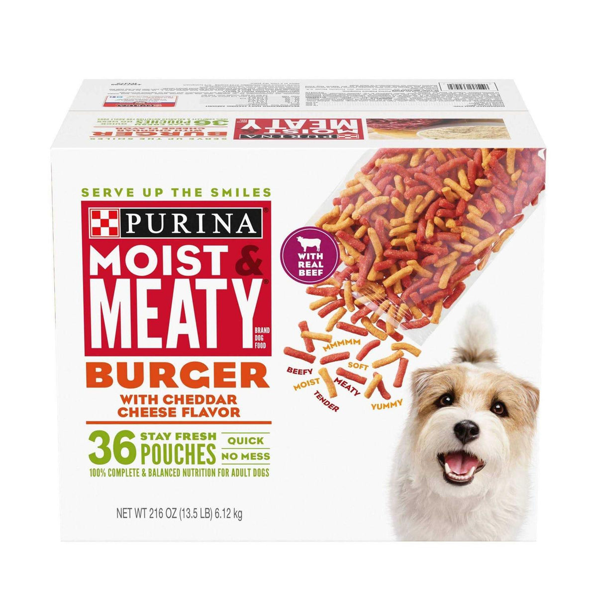 Burger with Cheddar Cheese Flavor Dry Dog Food S145