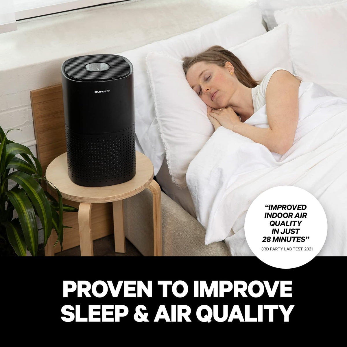 HEPA 14 Air Purifier for Large Room, Covers 1,115 Sq Ft R628