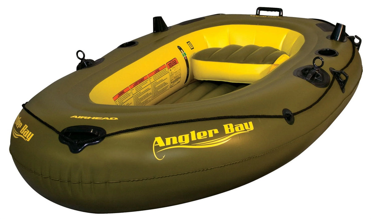 6 Person Inflatable Fishing Boat Raft Float, Green P493802
