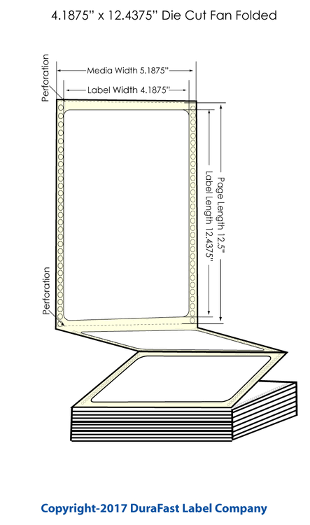 Chemical Labels 600/Carton Z297195