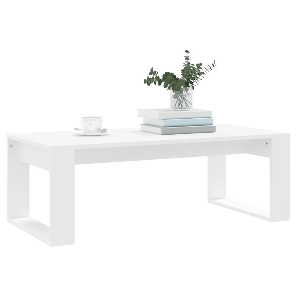 White Engineered Wood Coffee Table V28994
