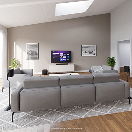 Black Wireless Speakers 2 Count C137