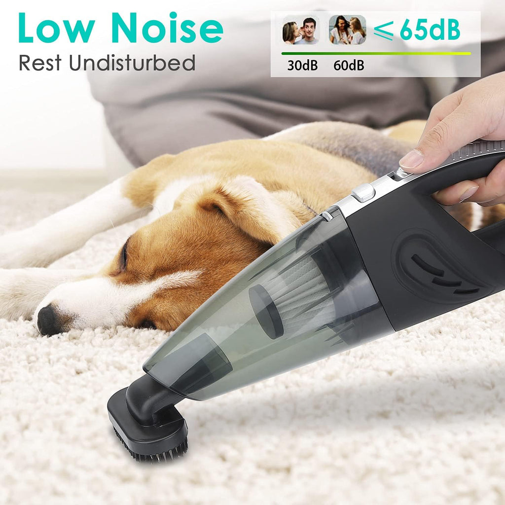 Portable Handheld Cordless Rechargeable Mini Car Vacuum Cleaner W450