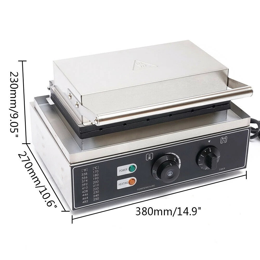 6 Stick Nonstick Electric Waffle Maker O776