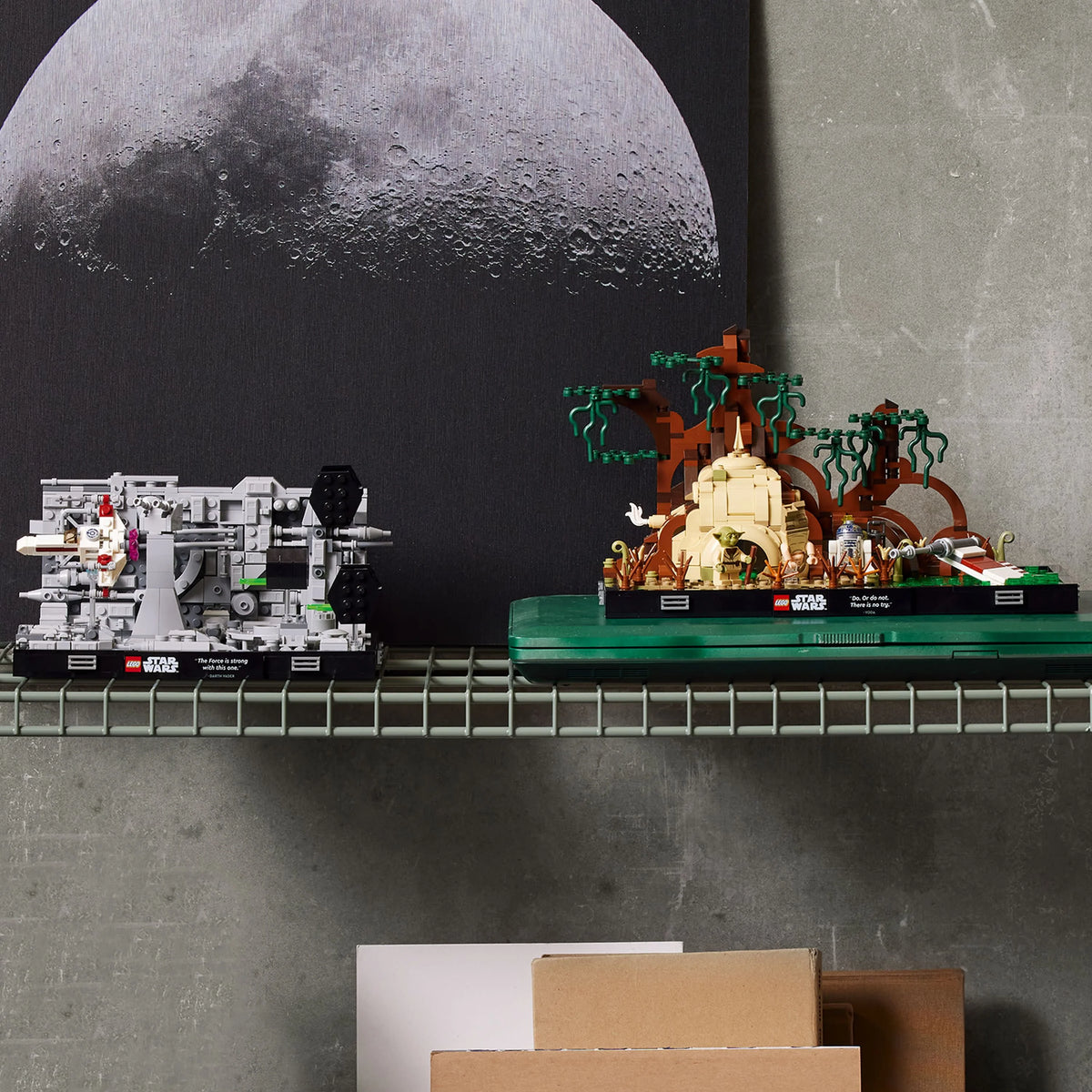 Death Star Trench Run Diorama Set S509