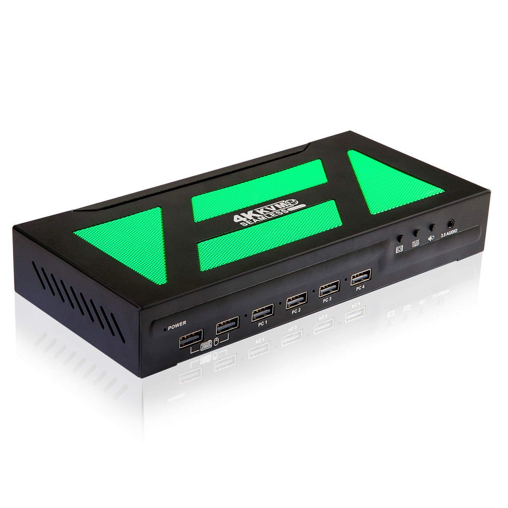 HDMI KVM USB Extender 4K@60Hz Over Cat5e/Cat6 Up to 60m, 4 Ports USB H65972