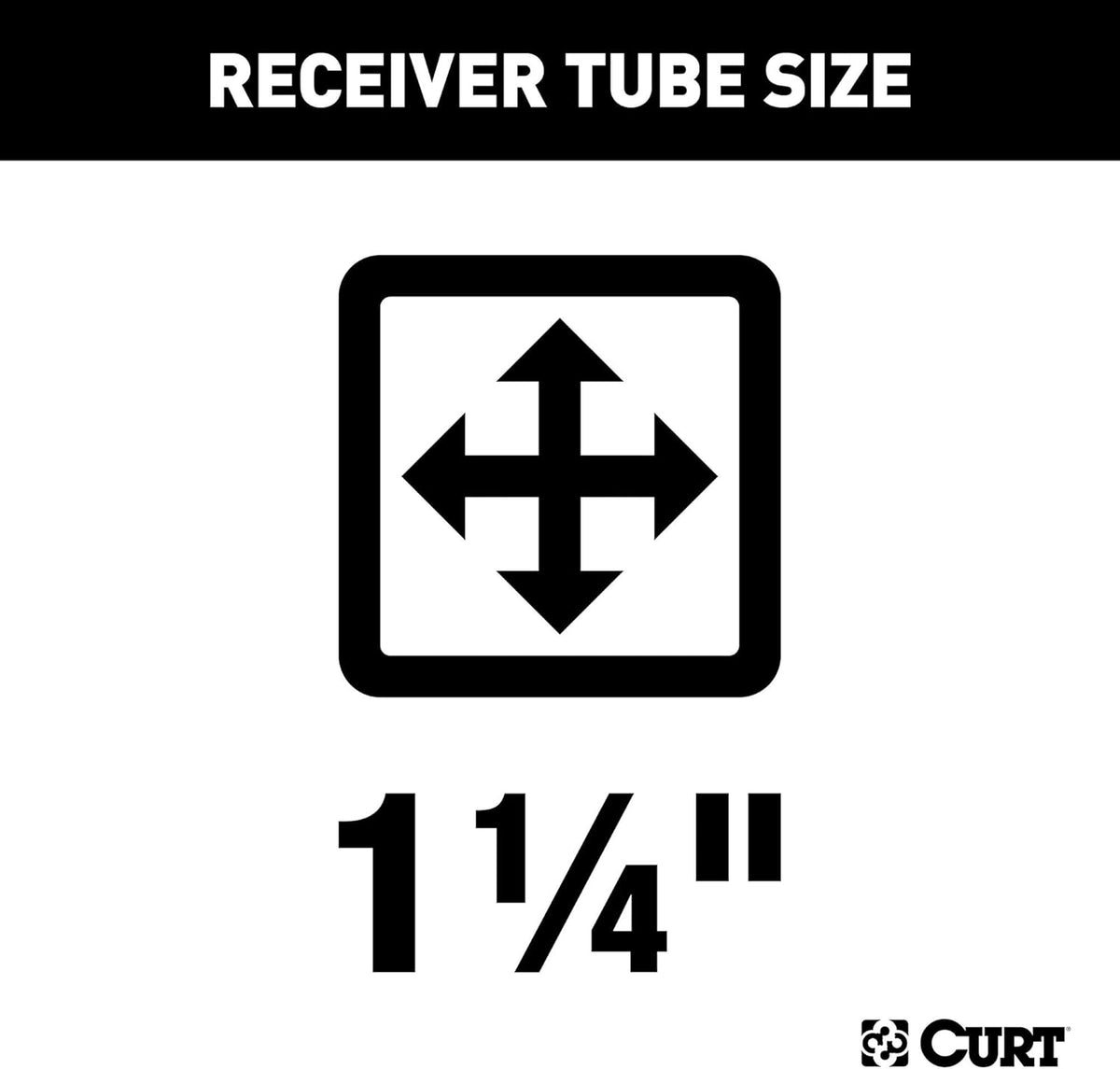 Class 1 Trailer Hitch with 1-1/4-Inch Receiver Y68168