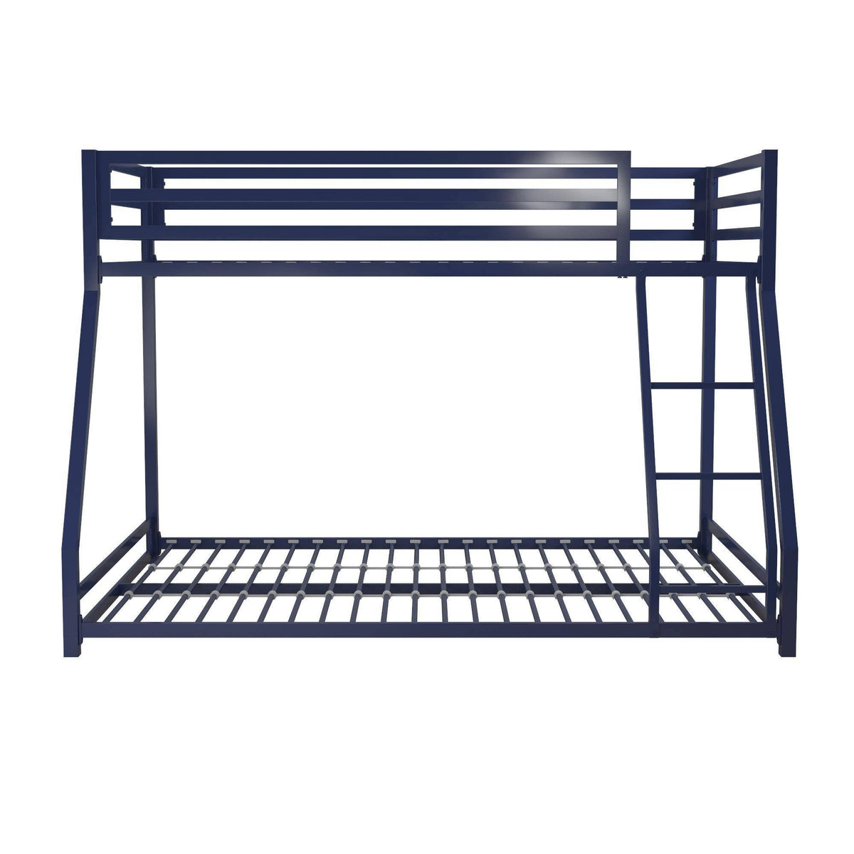 Twin/Full Metal Bunk Bed Blue H60124