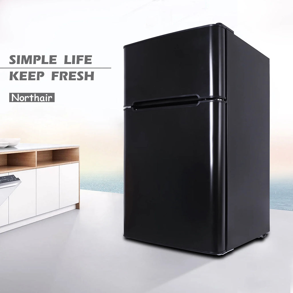 3.2 Cu ft Compact Mini Refrigerator Separate Freezer E67813