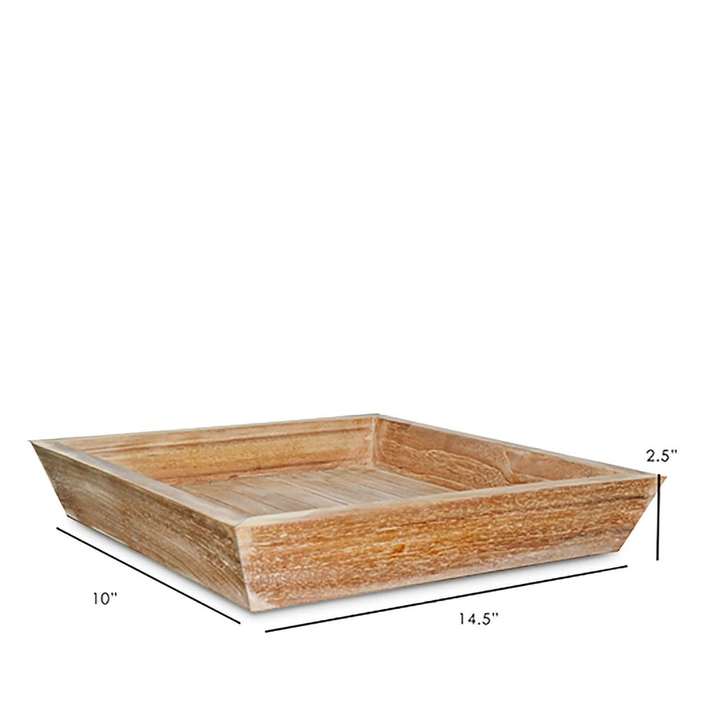 Catalina Teak Outdoor Serving Tray V775