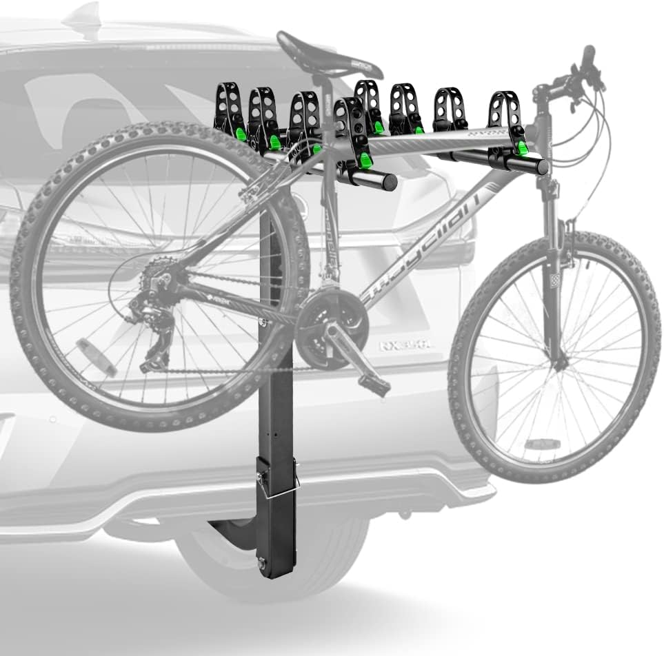 4 Bike Hitch Rack with 2-Inch Receiver Double Foldable Rack C718