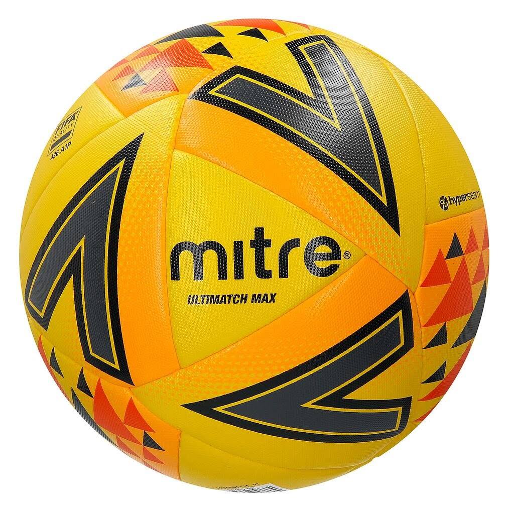 Yellow Orange Black Match Football F2116