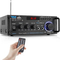 200W 2 Channel Bluetooth Stereo Power Amplifier with FM Radio, Pack of 2 M300