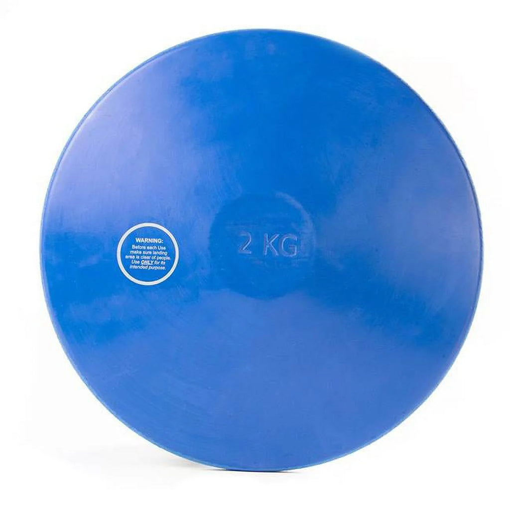 2kg Blue Non-Marking Rubber Practice Discus C327119