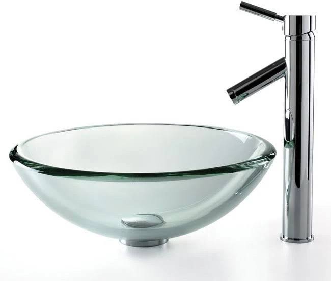 Clear Vessel Sink Q6270