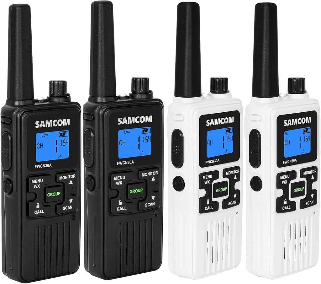 Rechargeable Handheld Two Way Radio 22 Channels 2 Packs Z60927