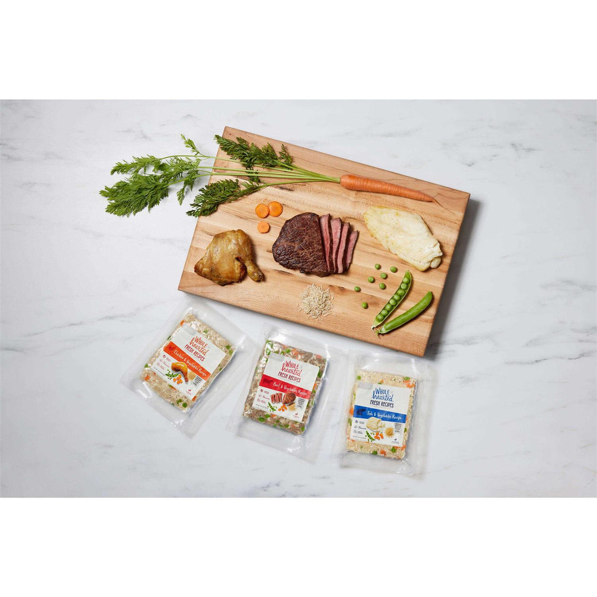 Fish & Vegetables Frozen Dog Food B26303