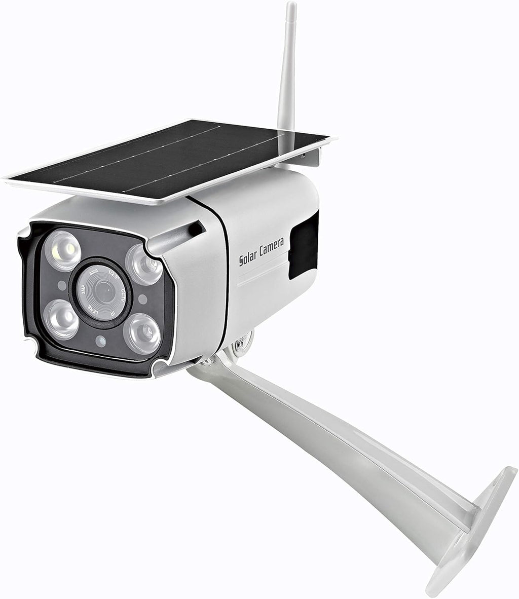 Solar Powered Wireless Security Camera 2.4Ghz WiFi IP CCTV Camera B1257