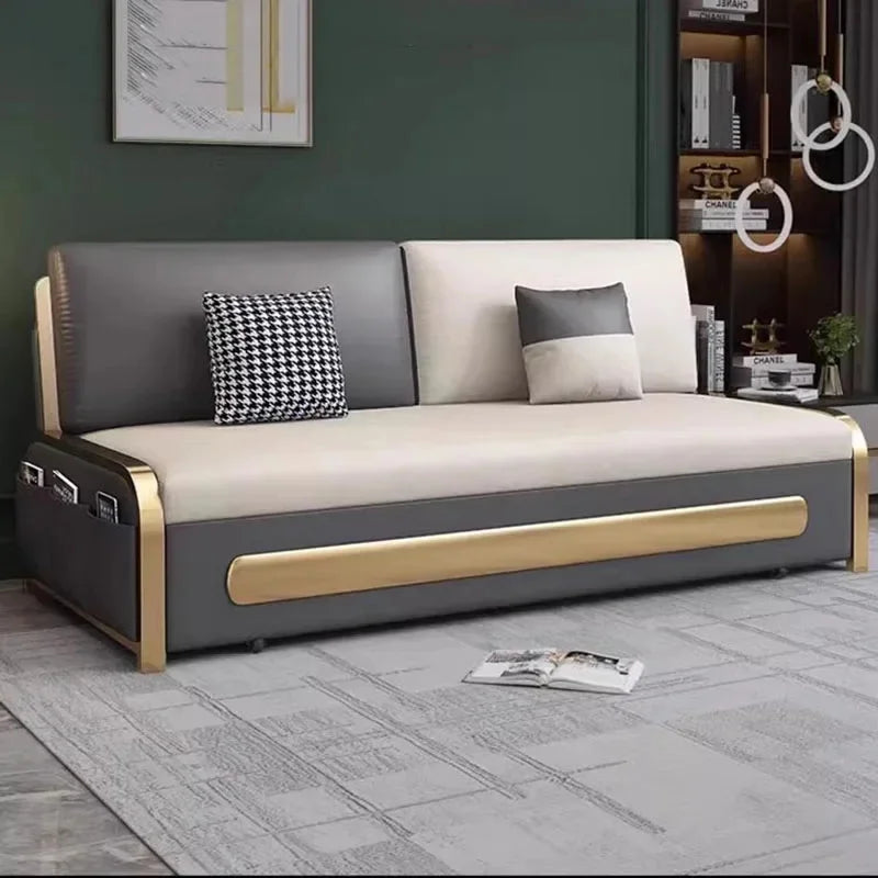 Leather 3 Seater Sofa T71421