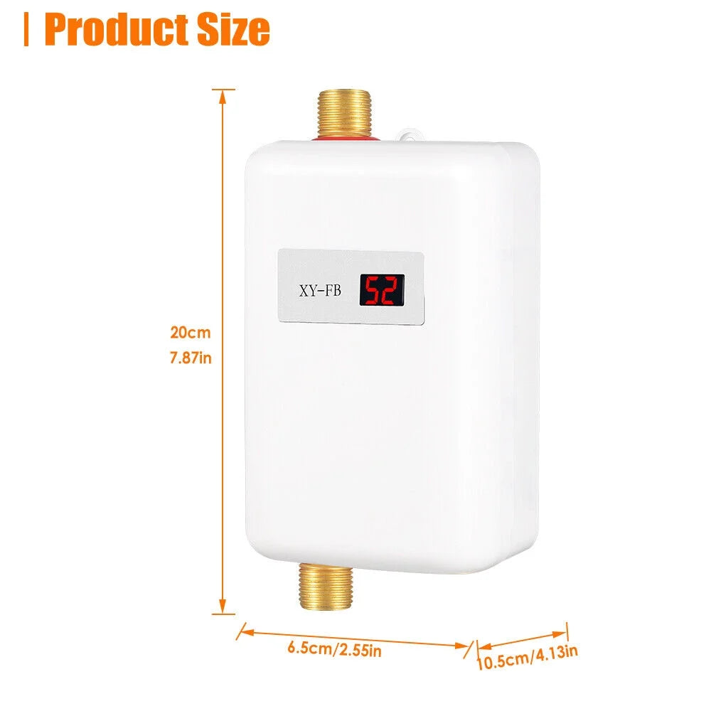 3000W Electric Tankless Water Heater V316