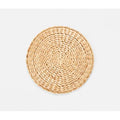 Round Natural Water Hyacinth Placemat Set of 4 L551
