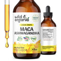 Organic Maca Ashwagandha Liquid Extract 4 fl oz O770372