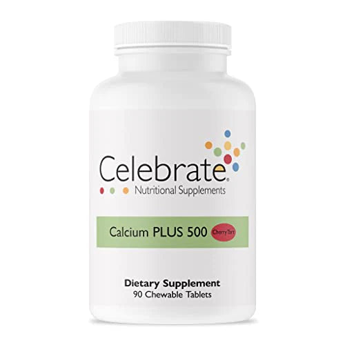 Chewable Calcium Citrate with Vitamin D3 500 mg 90 Count K3418