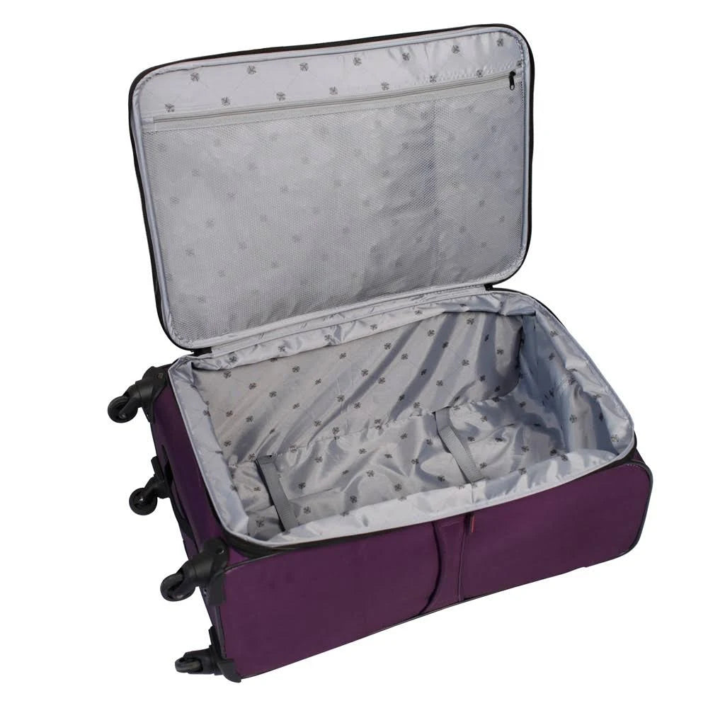 29x22 Spinner Check in Suitcase Purple N709