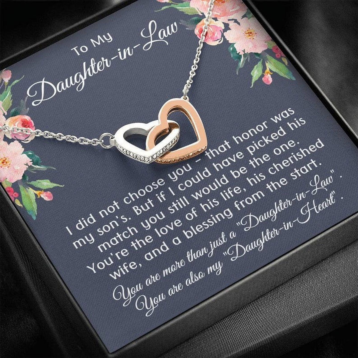 Joined Hearts Necklace for Women F40176