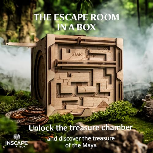 Puzzle Box with Hidden Compartments Z1448
