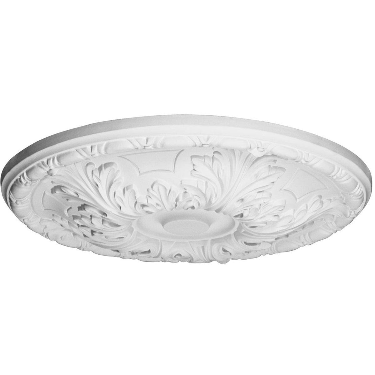 15 3/4x22OD x 5/8x22P Ceiling Medallion Hand-Painted Flash Gold N822