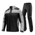 Waterproof Motorcycle Rain Suit Jacket and Pants with Storage Bag O775