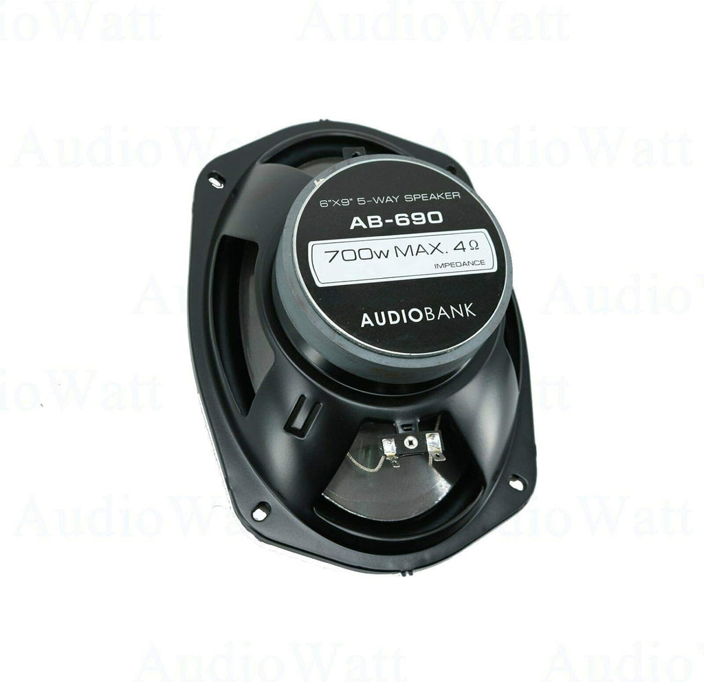 6x9 5-Way Car Audio Coaxial Speakers Pack of 2 Z88330