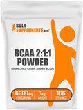 BCAA 2:1:1 Powder Unflavored Gluten Free 1kg V914121