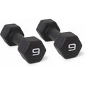 1lb Black Neoprene Dumbbell Pair Q208883