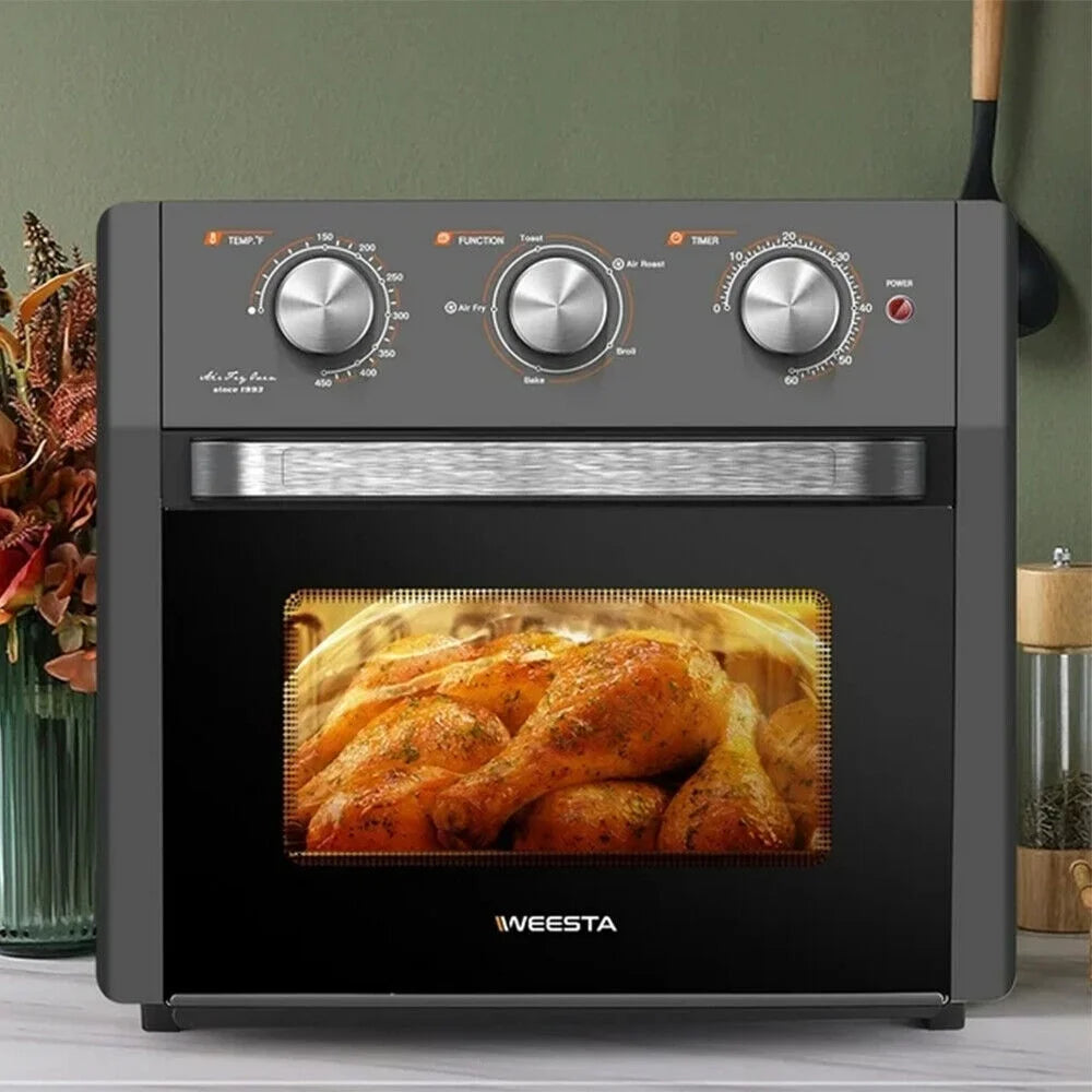 20QT Air Fryer Oven Combo with Accessories, Gray U23531