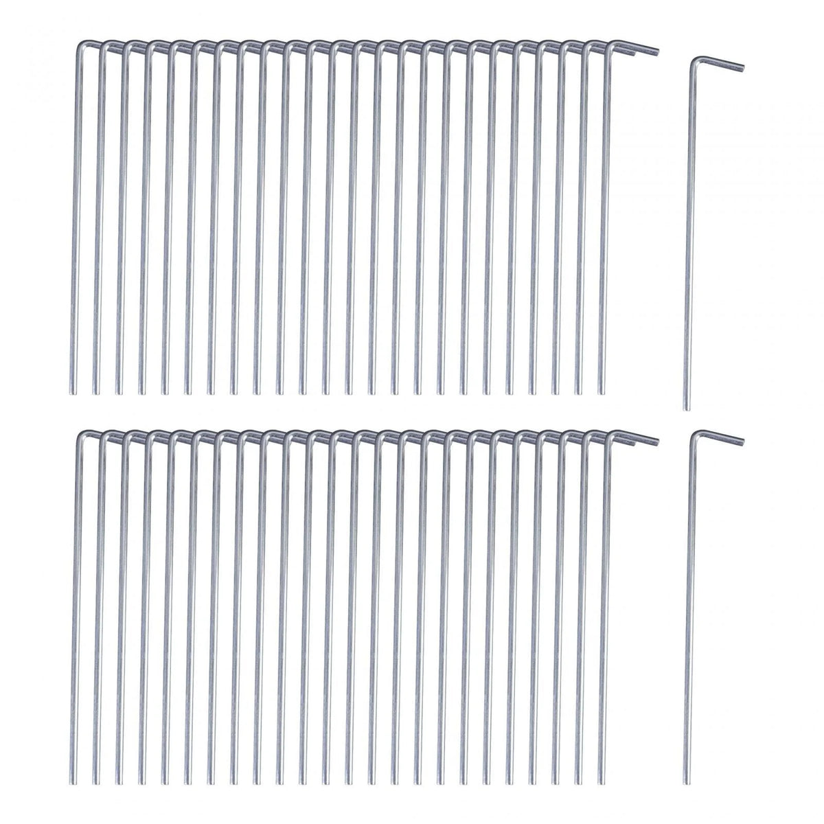 50 Pieces Aluminum Alloy Tent Pegs 200mm F400