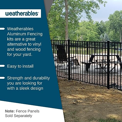 Aluminum Fence Kit (57” Post for Hard Surface) N498651