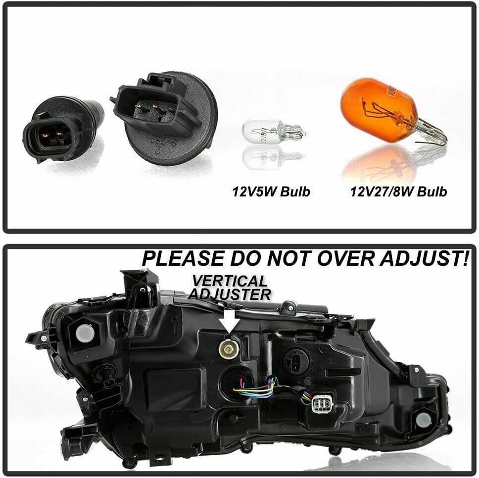 Toyota Camry Headlamp Pair Right & Left Led Headlights V169208