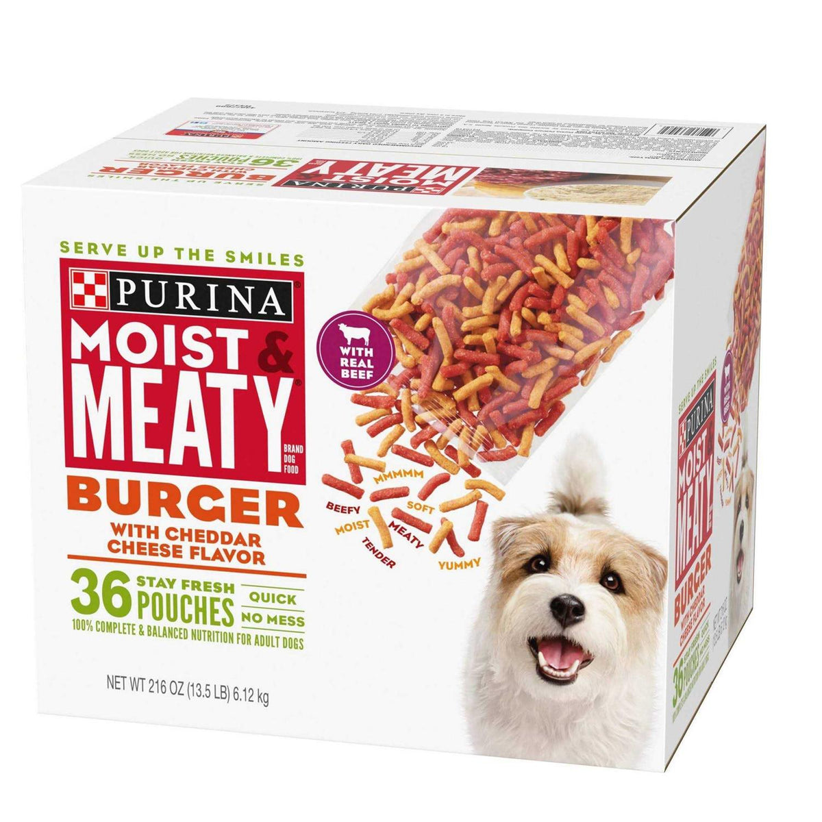 Burger with Cheddar Cheese Flavor Dry Dog Food S145