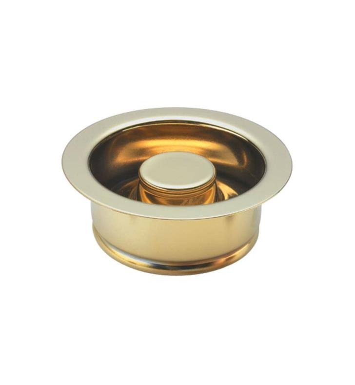 Garbage Disposer Flange & Stopper Antique Brass O3437