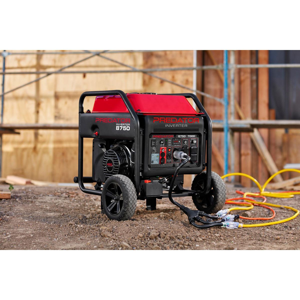 8750 Watt Open-Frame Inverter Generator Z958814