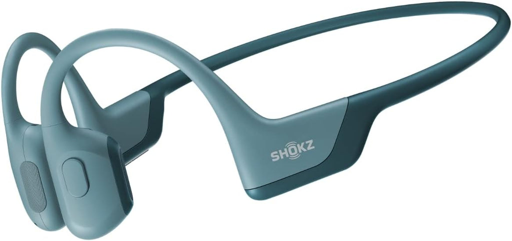 Blue Bone Conduction Bluetooth Sport Headphones with Headband P657