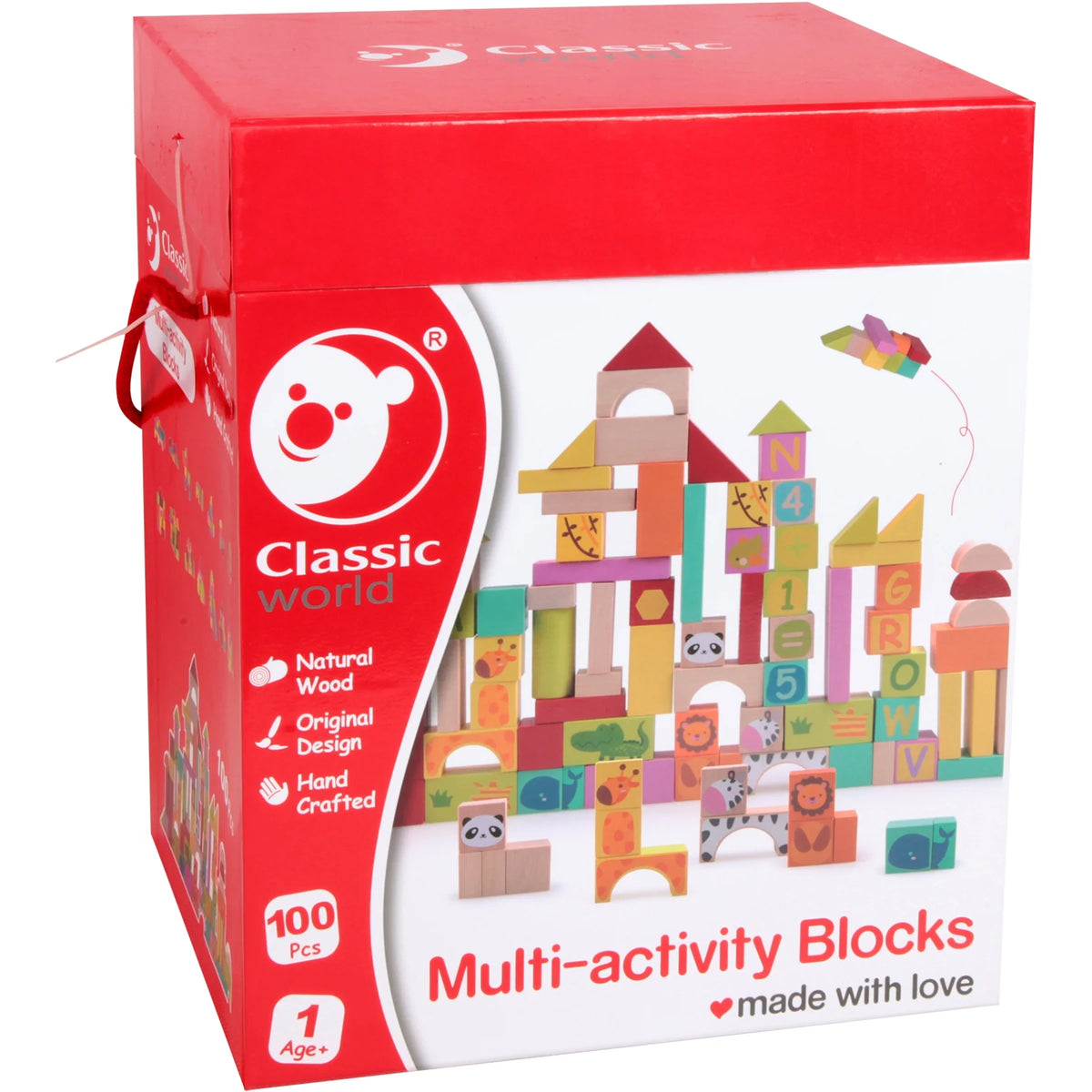 Wooden Blocks Set W606885