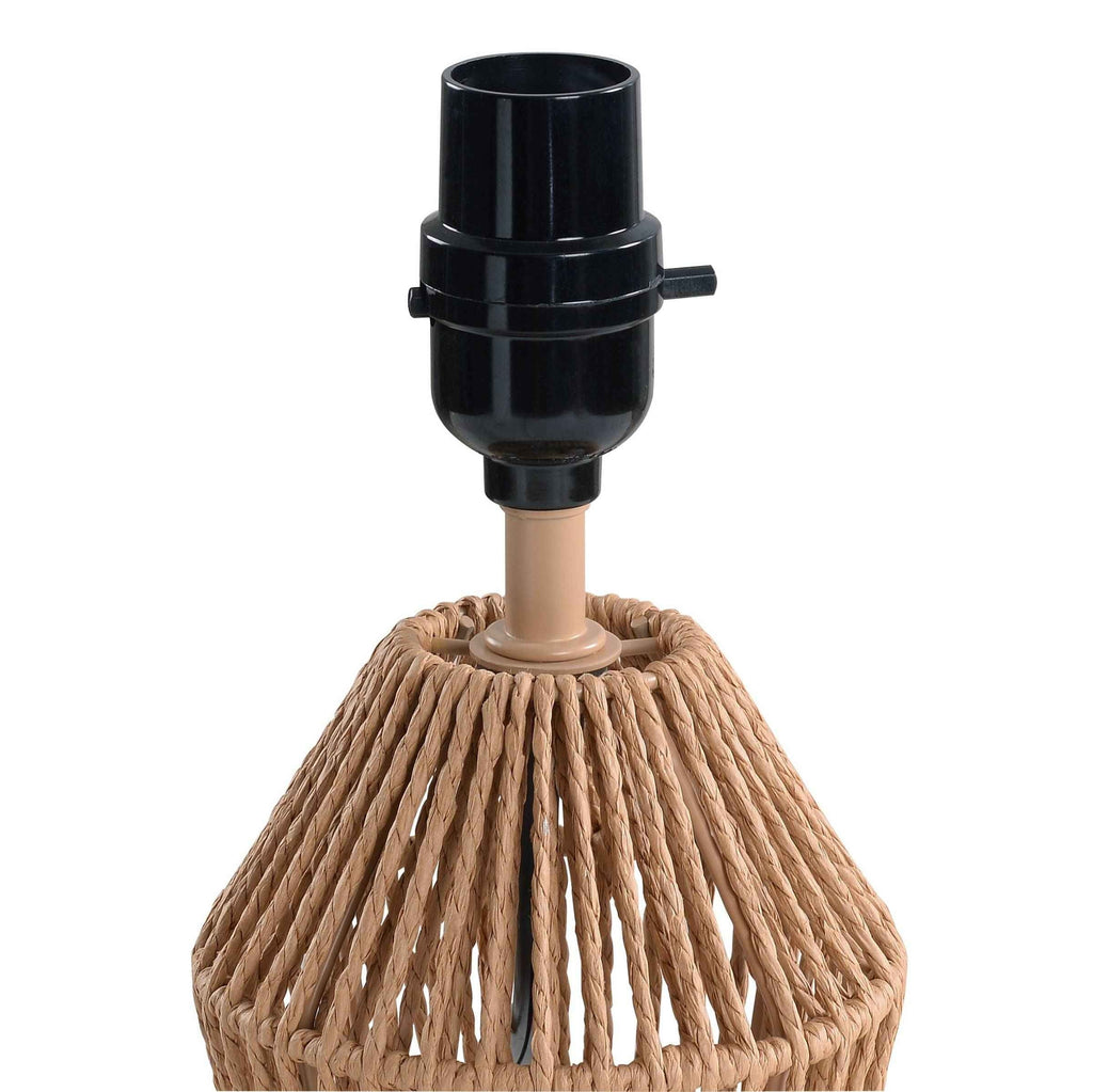 Mini Rattan Table Lamp with Shade S62575