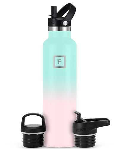 24 Oz Leak Proof Vacuum Insulated Stainless Steel Water Bottle N56158