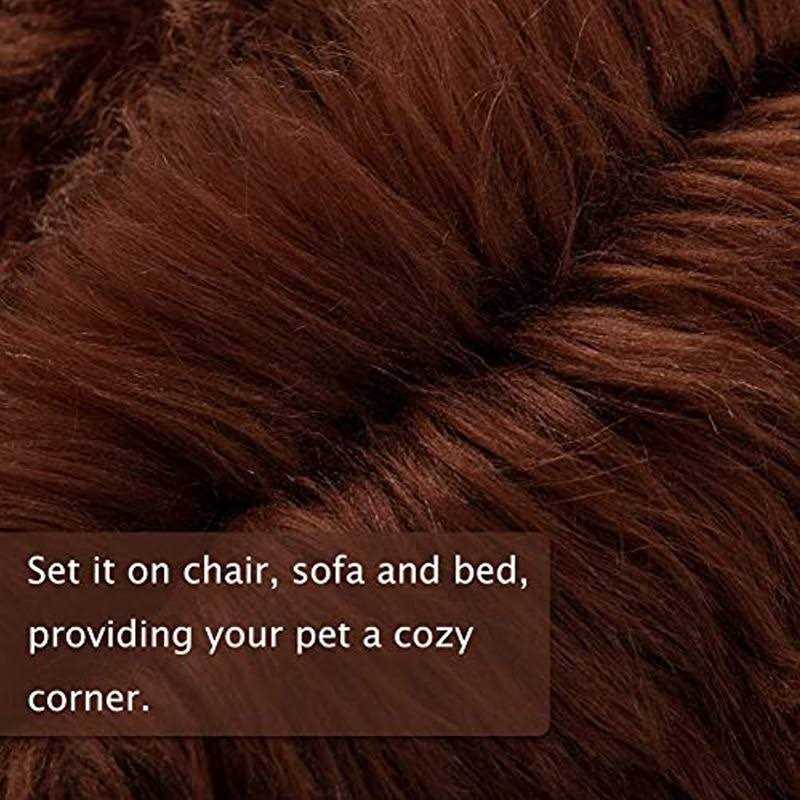 Soft Faux Fur Pet Bed Mat E57806