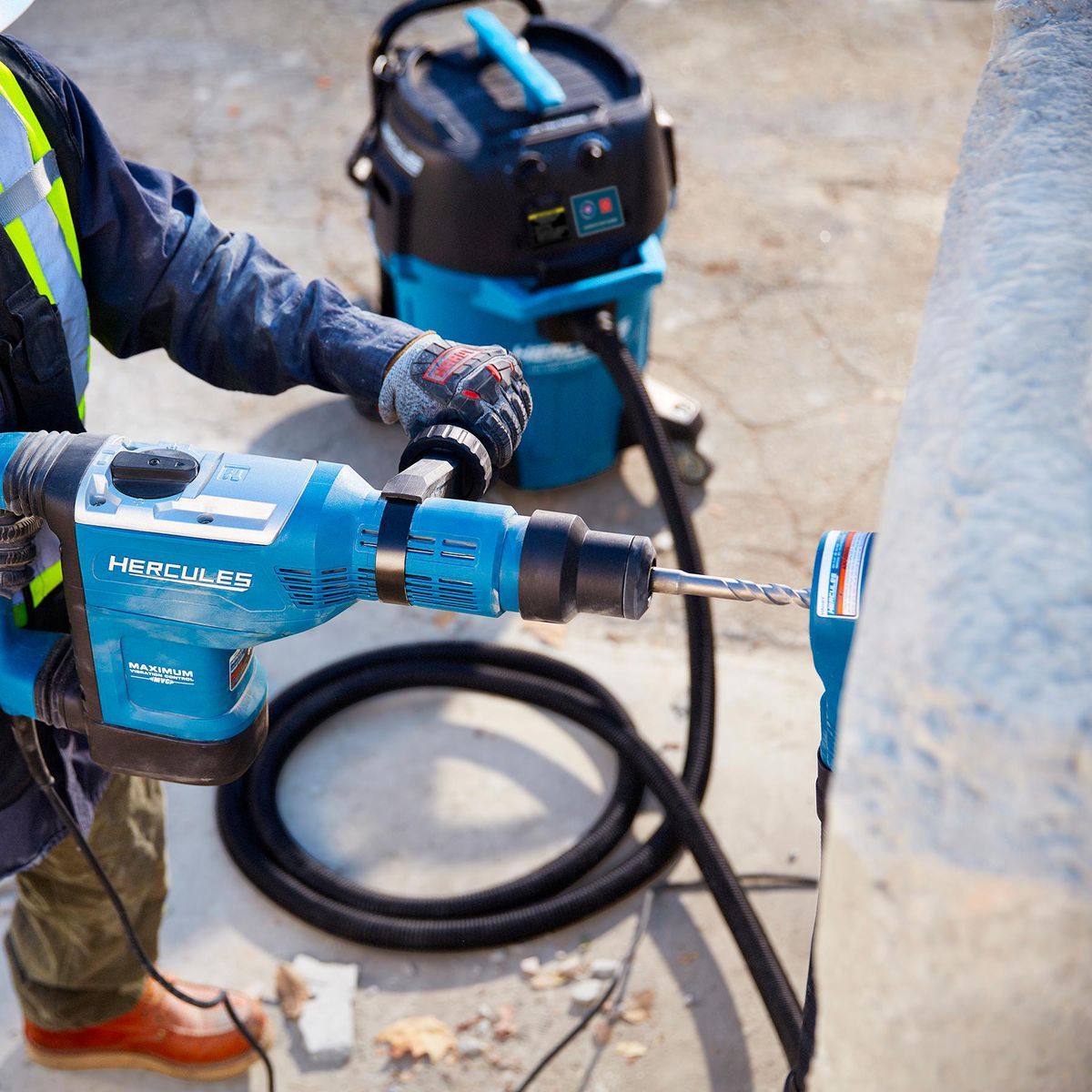 Hammer Drilling Dust Collection Attachment U75818